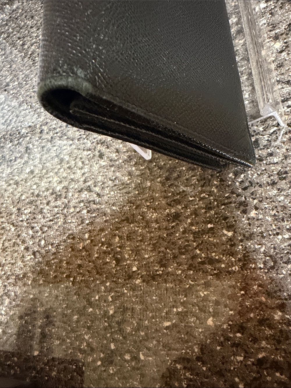Bvlgari Bulgari Authentic Black Pebbled Leather Continental wallet - Picture 5 of 12